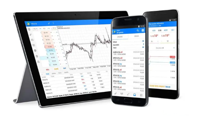 借助BW MFI指标，在MetaTrader5安卓版开启智能交易